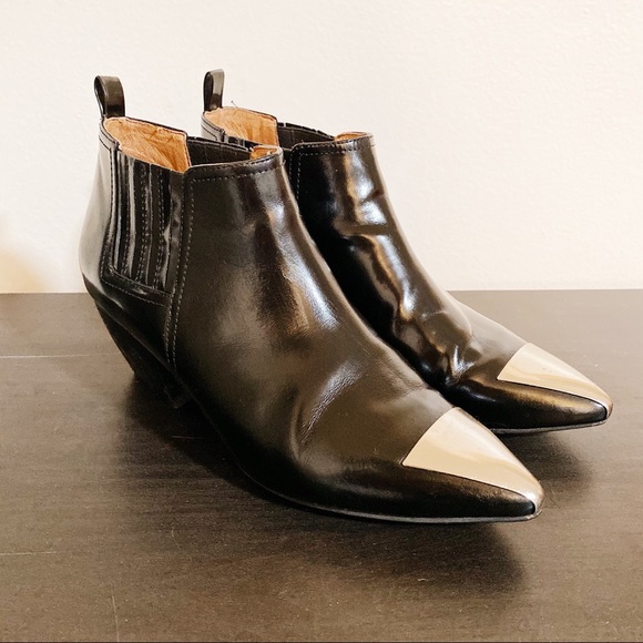 Jeffrey Campbell Shoes - Jeffrey Campbell Metal Pointed Chelsea Booties